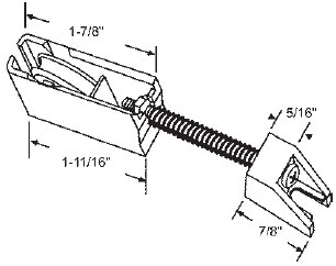 STB Sliding Patio Screen Door Roller | 10417NS