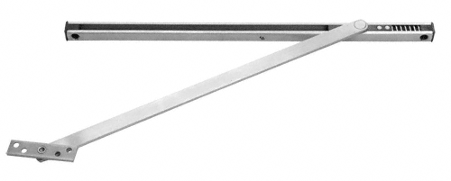 C.R. Laurence CRL Satin Stainless Rixson 10 Series Multi-Function Overhead Stop and Holder - 36-1/16&quot; to 45&quot; | 10446SS