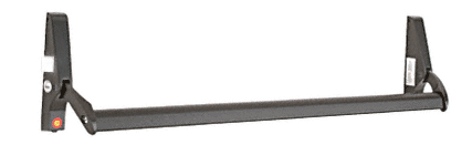 C.R. Laurence CRL Dark Bronze 48&quot; Jackson 10 Series Left Hand Reverse Bevel Crossbar Rim Panic Exit Device | 1095BRZ42L