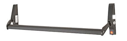 CRL Dark Bronze 48&quot; Jackson 10 Series Right Hand Reverse Bevel Crossbar Rim Panic Exit Device | 1095BRZ42R
