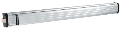 C.R. Laurence CRL Aluminum Jackson 1295 Push Pad Rim Panic Exit Device - Non-Handed - 48&quot; | REPLACED BY 311295C4628 | 1295A48
