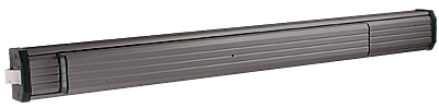 C.R. Laurence CRL Duranodic Bronze Finish Jackson 1295 Push Pad Rim Panic Exit Device - Non-Handed - 36&quot; | 1295BRZ36
