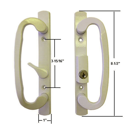 Sliding Glass Patio Door Hardware: Mortise Locks, Handles Sets, Pulls | 13245BGK