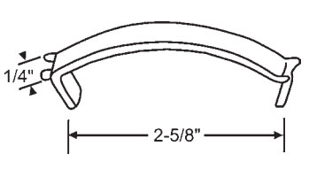 TechnologyLK STB Window Screen Tension Springs, 1/4&quot; - Package | 16158