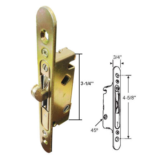 Patio Door Hardware | Patio Door Locks | Mortise Locks  | 1636345