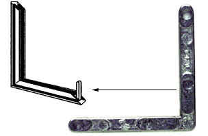C.R. Laurence CRL Zinc Storm Window Corners for Miter Cut Fabrication - Bulk Package | 1795