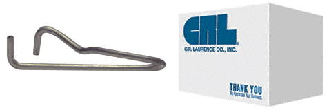 C.R. Laurence CRL 18 Gauge Steel Residential Sash Glazing Clips - 25000 | 1800BULK