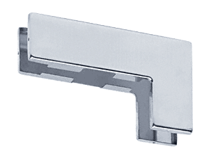 C.R. Laurence CRL Aluminum Finish Patch Fitting Replacement Cover for PH40 | 1NT103A
