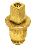 C.R. Laurence CRL Adjustable Free Swinging Floor Pivot with Tapered Square Spindle | 1NT404