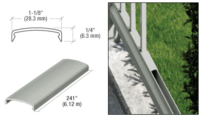 C.R. Laurence CRL Agate Gray 100 Series  Spacer 20&#39;-1&quot; | 1PS241AGY