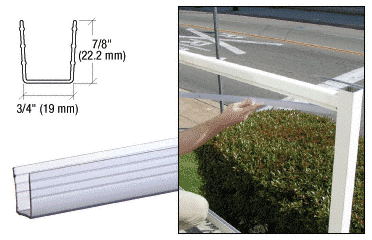 C.R. Laurence CRL 100 Series Picket Vinyl 10 feet | 1PV120