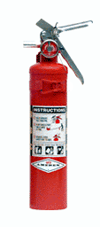 C.R. Laurence CRL 2.5 Pound Dry Pressurized Fire Extinguisher  | 2025AV