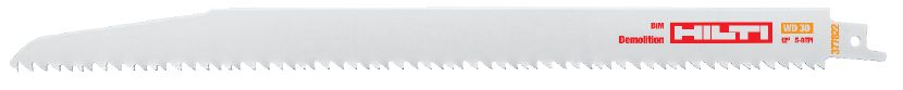 Hilti W-CSR RNB9 Light Demolition Reciprocating Blade for Wood and Metal - 205990 - Pack of 5 | WCSRRNB9