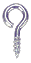 C.R. Laurence CRL 1/8&quot; Eyelet 15/32&quot; Long Screw Eyes | 21712