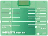 Hilti PRA 54 Green Target Plate - 226976 | TPPRA54