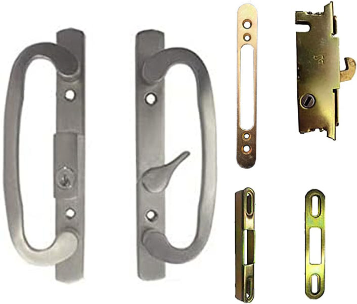 Sliding Glass Patio Door Hardware: Mortise Locks, Handles Sets, Pulls | 245BC175K