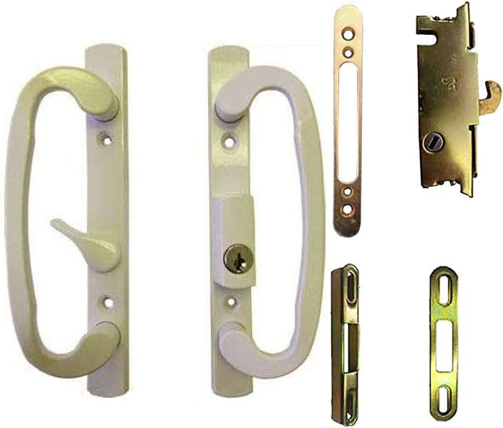 Sliding Glass Patio Door Hardware: Mortise Locks, Handles Sets, Pulls | 245BGK175K