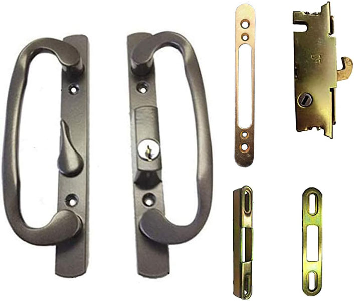 Sliding Glass Patio Door Hardware: Mortise Locks, Handles Sets, Pulls | 245BZK175K