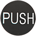 C.R. Laurence 2&quot; Round Oil Rubbed Bronze Push Indicator | 2EP0RBPU