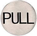 C.R. Laurence 2&quot; Round Brushed Stainless Pull Indicator | 2EPBSPL