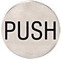 C.R. Laurence 2&quot; Round Brushed Stainless Push Indicator | 2EPBSPU