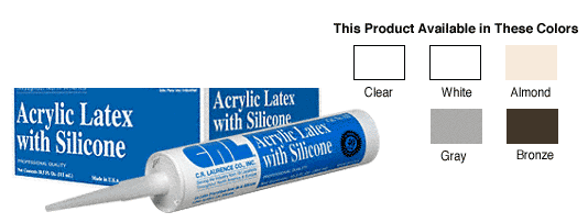 C.R. Laurence CRL Almond 321 Acrylic Latex with Silicone | 321ALM