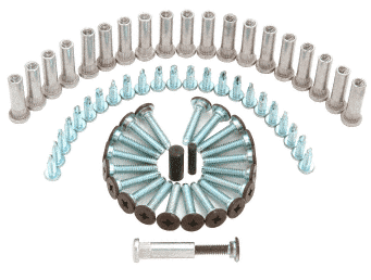 C.R. Laurence CRL Dark Bronze Anodized Replacement Screw Pack-057 and 057HD  | 32357DU