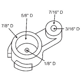 TechnologyLK STB Plastic Torque Bar Bearing  | 33125