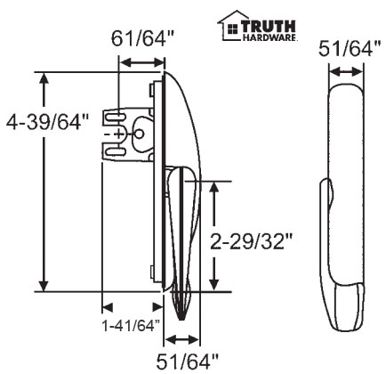 TechnologyLK STB Maxim Multi-Point Casement Lock, White  | 341443G