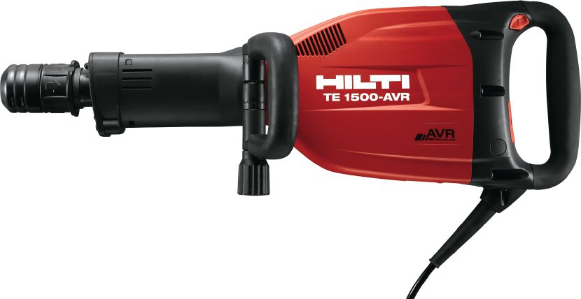 Hilti TE 1500-AVR Breaker - 3457407 - Dust Control Package with Vacuum | BTE1500AVRDRSV