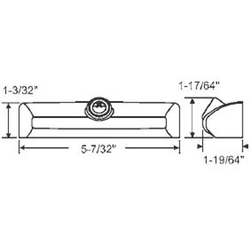 TechnologyLK Window Operator Cover, Contour Plastic, Gold | 36173PCV2