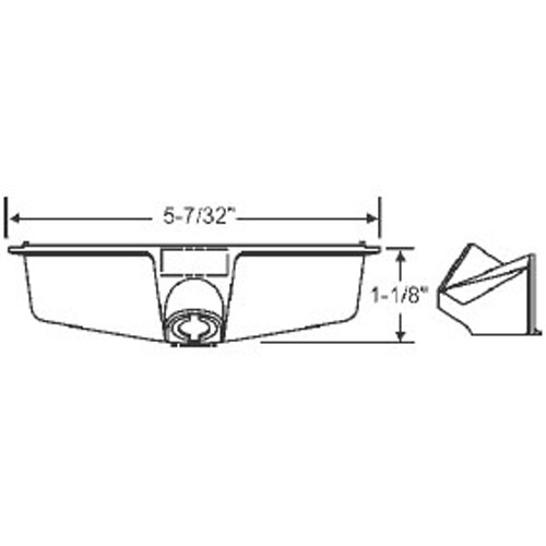 TechnologyLK STB Window Operator Cover, Plastic, White | 36173CV3