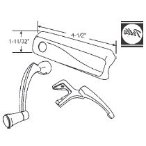 TechnologyLK STB Window Operator Cover and Crank Kit, Right Hand, White  | 36505RHW