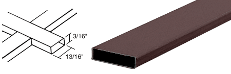 CRL 3/16&quot; x 13/16&quot; Bronze Muntin Bar | 36006BRZ | 36006BRZ