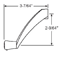 TechnologyLK STB Maxim Crank Handle, 11/32&quot; Spline, Bronze | 371501
