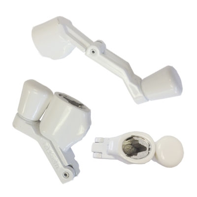 TechnologyLK STB Window Operator Handle, Crank Type, Universal, White  | 37165U3
