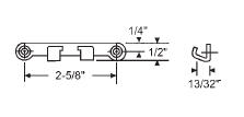 TechnologyLK STB Sash Hook | 391