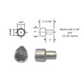 Gordon Glass&#174; Replacement Hex Ball Adaptor for Skylight and Awning Window Operators, Mill