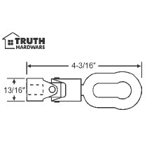 TechnologyLK STB Universal Joint with Pole Ring, White | 391153