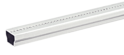 C.R. Laurence CRL 7/16&quot; Wide Clear Anodized Single Seal Spacer - Package of 20 - 12ft long each | 3938