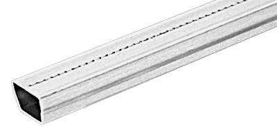 C.R. Laurence CRL 1/2&quot; Wide Clear Anodized Single Seal Spacer - Package of 20 - 12 ft 8 in Each | 3939
