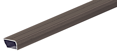 C.R. Laurence CRL Bronze Anodized 11/16&quot; Wide Single Seal Spacer - Qty 20 - 12 ft long each | 3941ABRZ