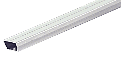 C.R. Laurence CRL 11/16&quot; Wide Clear Anodized Single Seal Spacer - Package of 20- 12 ft Long Each | 3941A
