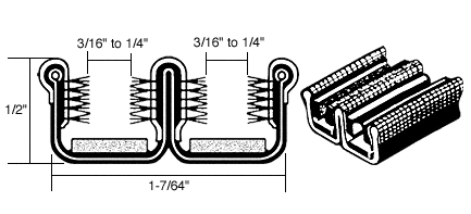 CRL-Automotive CRL Universal Double Wide Channel for Buses and Trucks - 96 in long | 3J496
