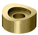 C.R. Laurence CRL Brass 1-1/2&quot; Tubing Adapter for 3/4&quot; Diameter Standoff | 3STA112BR