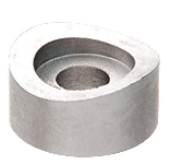 C.R. Laurence CRL Satin Chrome 2&quot; Tubing Adapter for 3/4&quot; Diameter Standoff | 3STA2SC