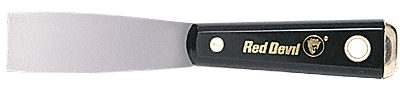 C.R. Laurence CRL Red Devil 1-1/4 in Plastic Stiff Blade Putty Knife | 4201