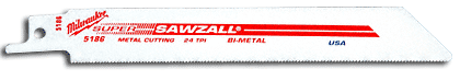 C.R. Laurence CRL Milwaukee&amp;#174; 6&quot; Long 24 Teeth Per Inch Jig Saw Blade | 48005186