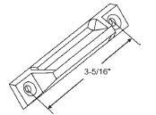 Coppertone Deluxe Window Sash Lift | 50-404-4 | 504044