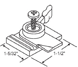 TechnologyLK STB Cam Lock Assembly, Right Hand, White, Single Hole | 50619RHA